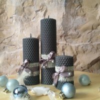 Набор каминных свечей (3шт)