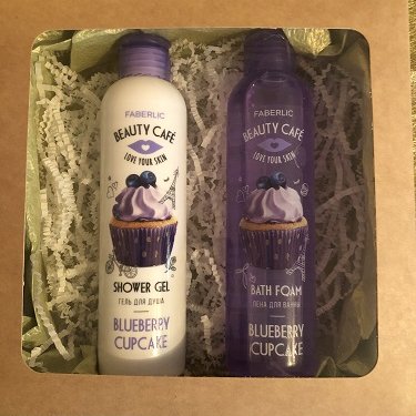 Черничный капкейк 2 для душа