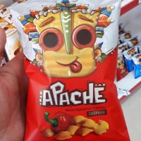 Пшеничные чипсы-подушечки Апачи (Apache) со вкусом Паприки