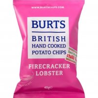Чипсы картофельные "Burts Firecracker Lobster",