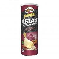 Принглс РАЙС чипсы со вкусом Малазийского красного Карри