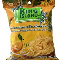 Кокосовые чипсы KING ISLAND, со вкусом манго