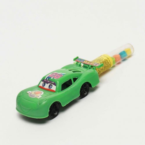 Сахарное драже " Канди клаб" В тубе с игрушкой ( Гоночная машина)