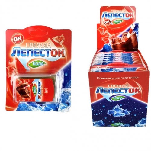 Освежающие пластинки " СВЕЖИЙ ЛЕПЕСТОК" кола