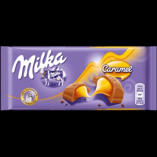 Шоколад Milka Karamell