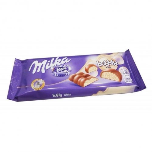 Milka Bubbly White