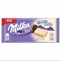 Милка шоколадная плитка орео вайт