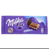 Молочный шоколад Милка с печеньем Орео