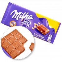 Милка шоколадная плитка  Криспи Райс