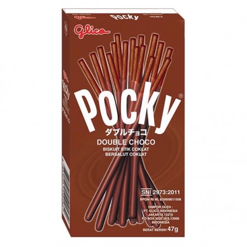 POCKY BISCUIT STICK DOUBLE CHOCO