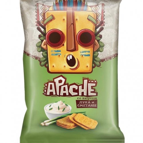 Крекер Апачи (Apache) Лук и Сметана