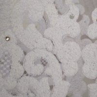 Современные шторы. Вышивка на сетке.