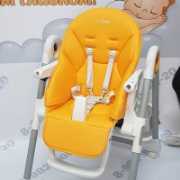 Стульчик для кормления Luxmom цвета сочного апельсина🍊🍊🍊