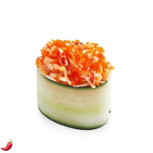 Гункан суши-краб тобико