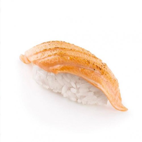 Нигири суши-лосось гриль