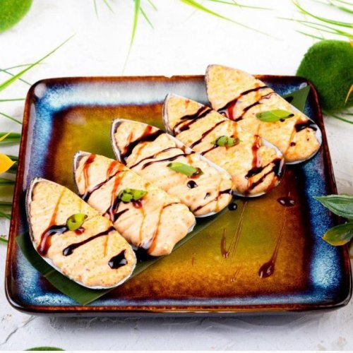 Мидии в ракушках (Игайяки)