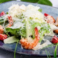 Цезарь с креветками