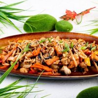 Удон с морепродуктами