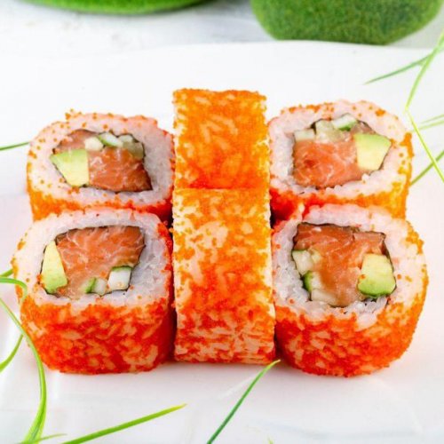 Калифорния с Лососем