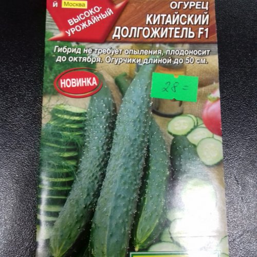 Огурец Китайский долгожитель F1