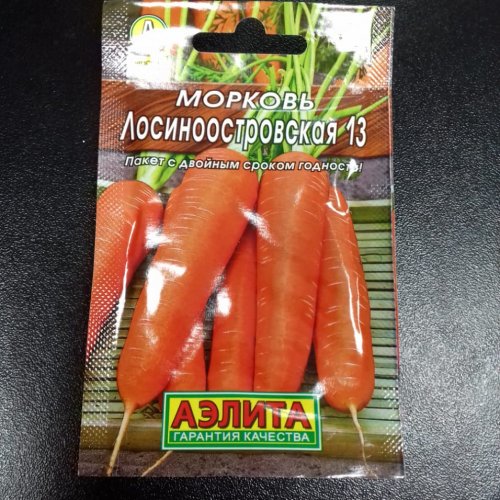Морковь Лосиноостровская