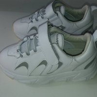 Полностью кожанные кроссовки