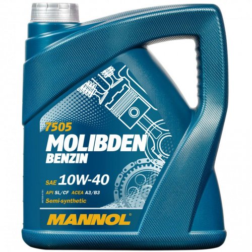 MANNOL Molibden Benzin 10W40 SL/CF   4L