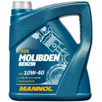 MANNOL Molibden Benzin 10W40 SL/CF   4L