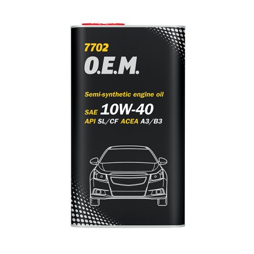 MANNOL O.E.M. for Chevrolet Opel 10W40 SL/CF 7702   4L METAL