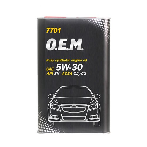 MANNOL O.E.M. for Chevrolet Opel 5W30 SN/CF 7701   1L METAL