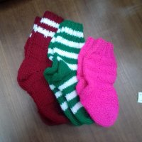 Носочки вязанные детские