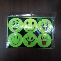 Наклейки светоотражающие