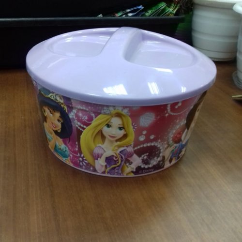 Шкатулка детская "Принцесса Дисней" круглая