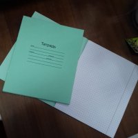 Тетрадь в клетку 18 листов