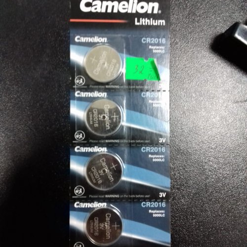 Батарейки CR 2016