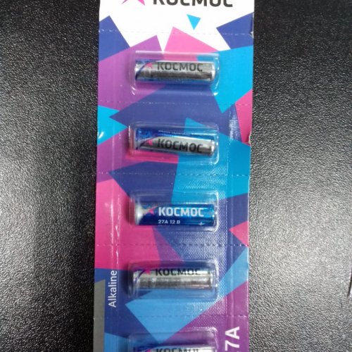 Батарейка для автрсигнализации Космос 27а