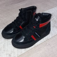 Кожанные ботинки для мальчиков