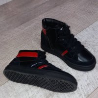 Кожанные ботинки для мальчиков