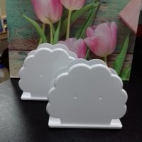 Салфетница белая пластик