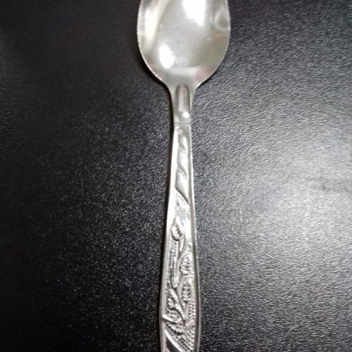 Вилка десертная Листья сталь