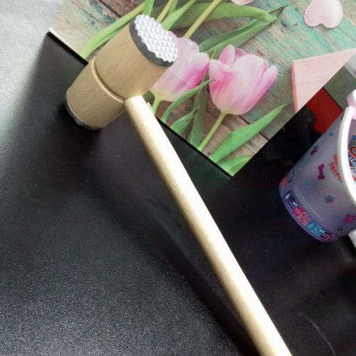 Молоток для отбивания мяса дерево-сталь