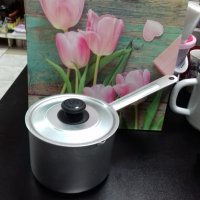 Ковш с крышкой алюминий