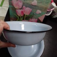 Миска эмаль без рисунка