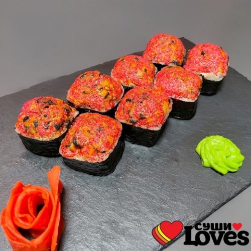 Ролл «Нежный краб с угрем»