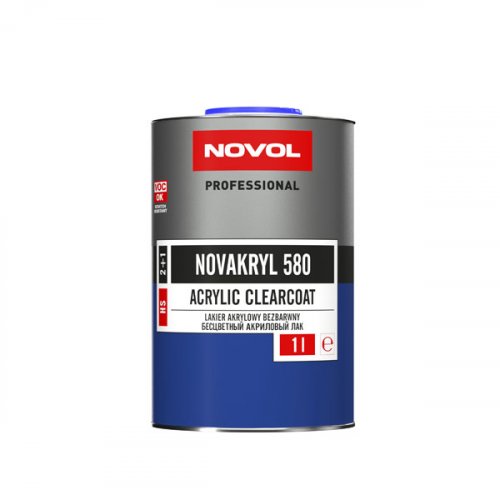  NOVOL Бесцветный Лак "NOVAKRIL"  HS 580 ANTI- SCRATCH 1 л  #9