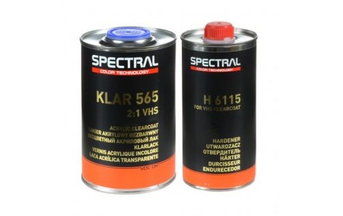 SPECTRAL VHS 2+1   565   СУПЕР ПРОЗРАЧНЫЙ ЛАК  1,0л #9