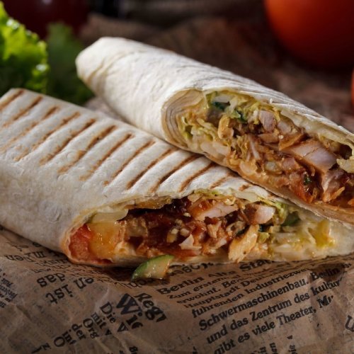 Шаурма с сосисками 