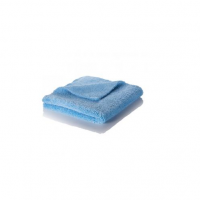 Koch Микрофибра Deutsch Microfiber, двусторонняя короткий/длинный ворс, синяя 420гр/м 40*40см, ультразвуковая обрезка DM4040LB #7