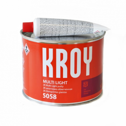 Kroy Шпатлевка  MULTI LIGHT К NEW 1,5кг Kroy 15л, металлик  #7