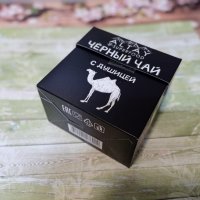 Черный чай с душицей